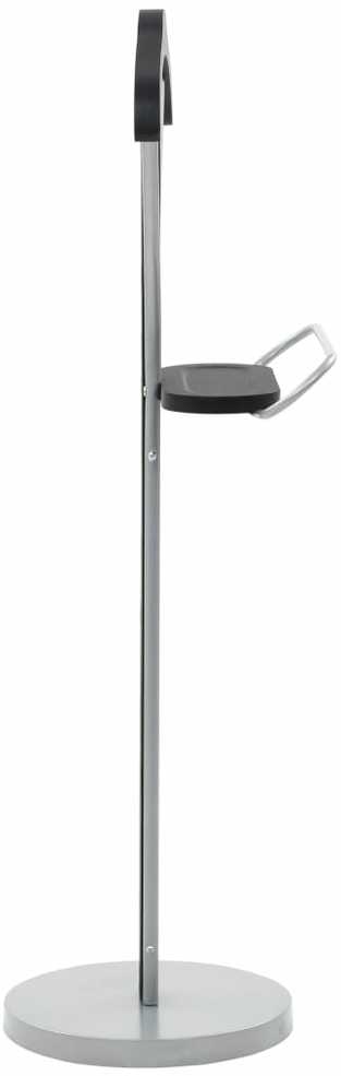 Kostiumo kabykla, juodos ir pilkos spalvos, 45x35x107 cm