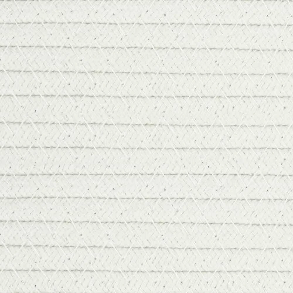 Krepšys daiktams, rudos ir baltos spalvos, 49x65cm, medvilnė