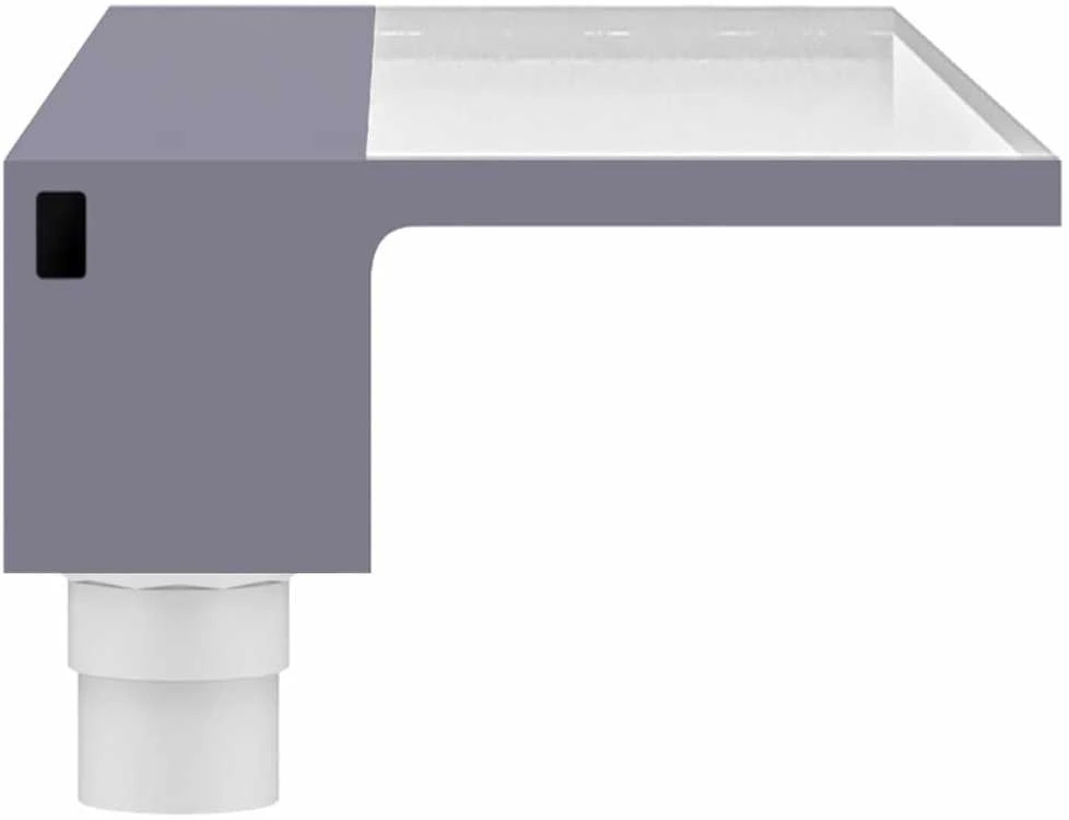 Krioklys su įvairių spalvų LED lemputėmis, 108cm, akrilas