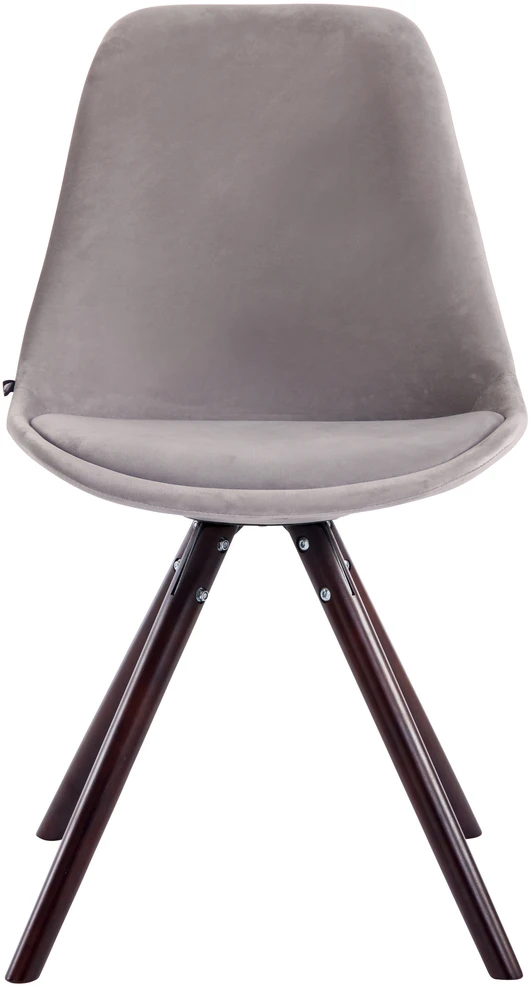 Mville Lankytojų kėdė Toulouse velvet round cappuccino