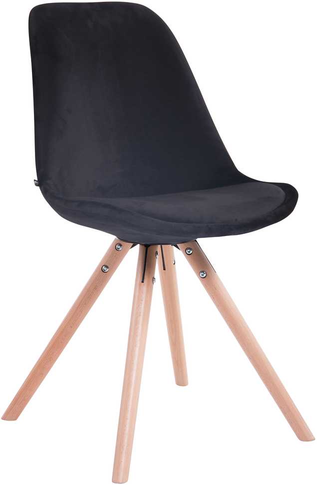 Clp Trading Mville Lankytojų kėdė Toulouse velvet round natura