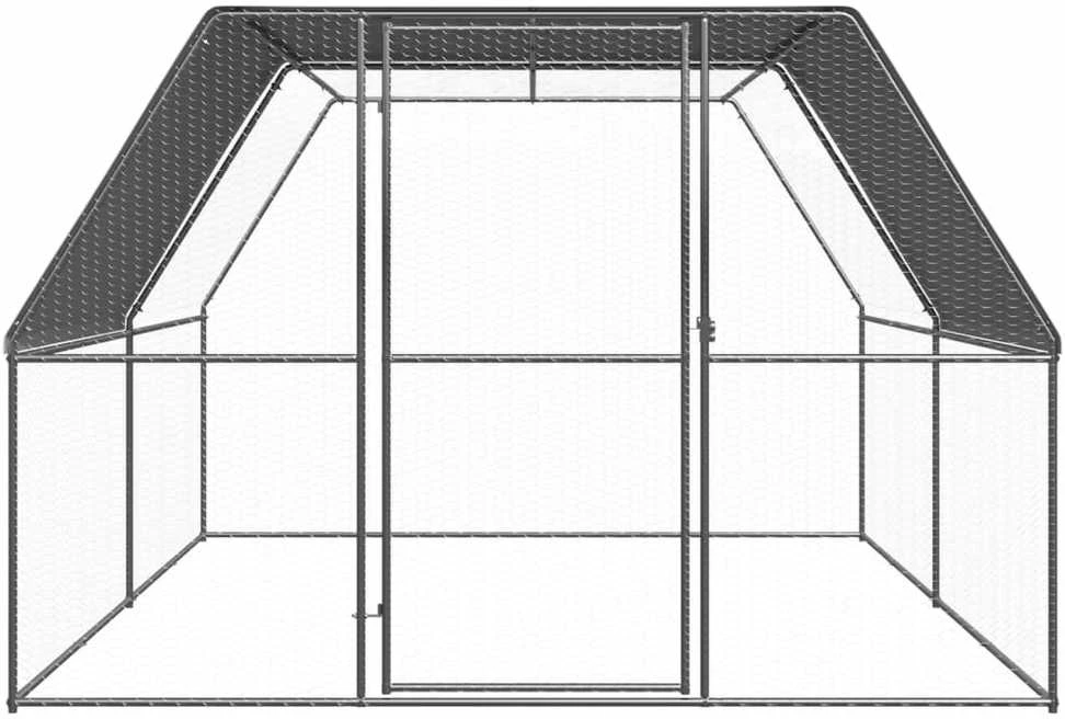 Lauko narvas viščiukams, 3x4x2m, galvanizuotas plienas