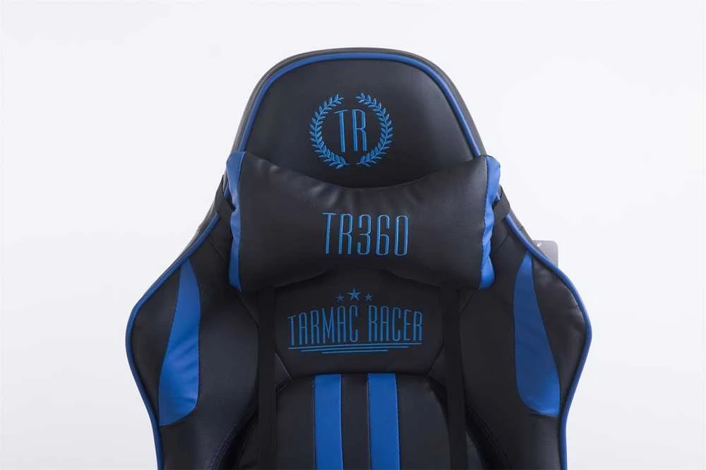 Mville Racing biuro kėdė Limit V2 dirbtinė oda su kojų atrama