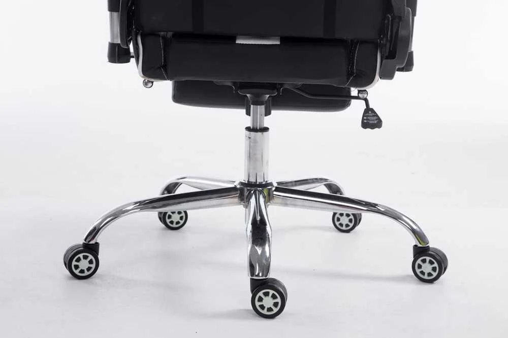 Mville Racing biuro kėdė Limit V2 dirbtinė oda su atrama kojoms