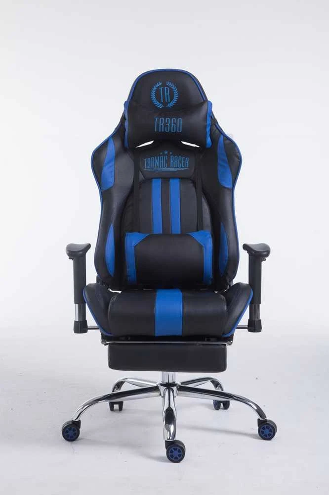 Mville Racing biuro kėdė Limit V2 dirbtinė oda su kojų atrama
