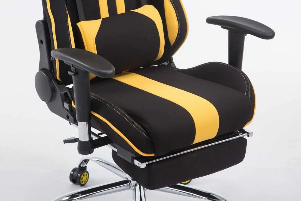 Mville CLP Racing biuro kėdė Limit V2, audinys, su kojų atrama
