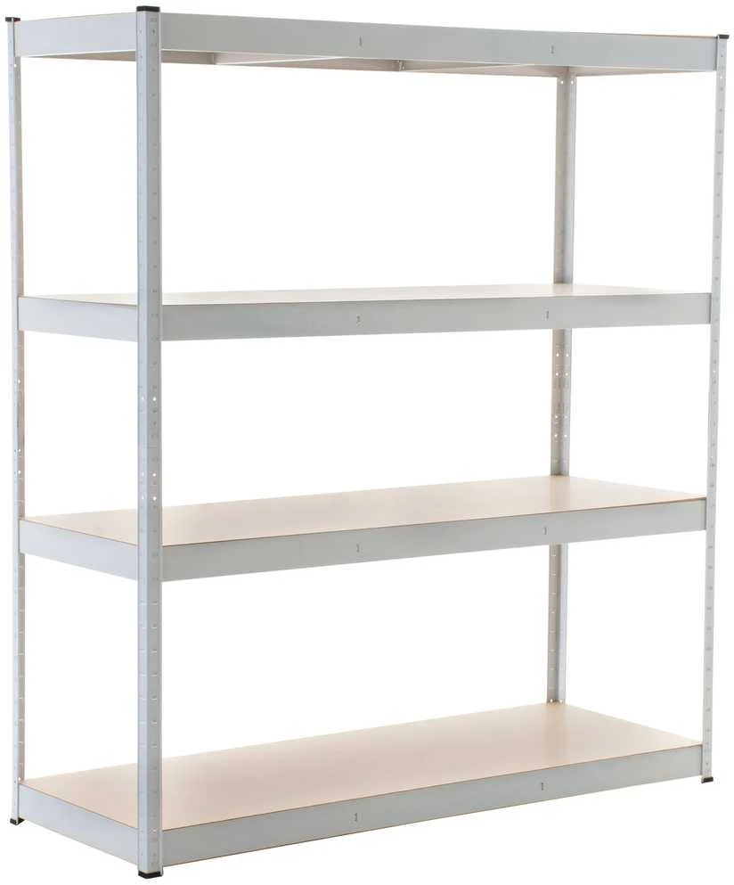 Mville CLP Steckregal stelažas 160x60x180 cm, baltas, metalinis