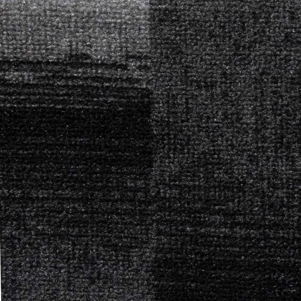 Lipnūs laiptų kilimėliai, 10vnt., juodi ir pilki, 65x21x4cm