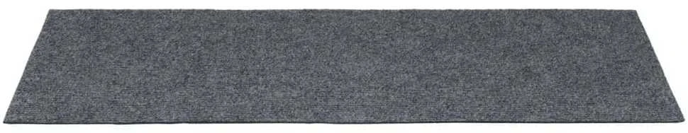 Lipnūs laiptų kilimėliai, 15vnt., šviesiai pilki, 60x25cm
