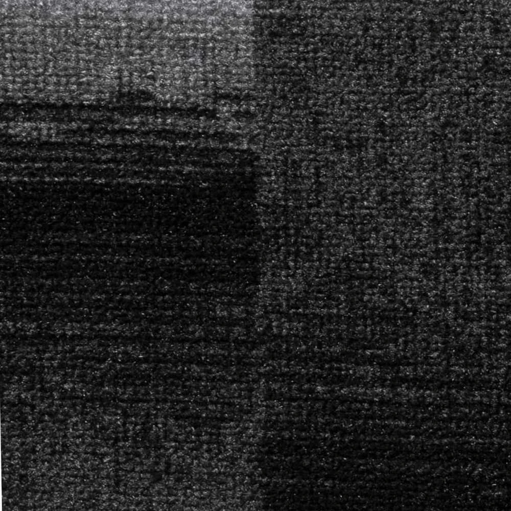 Lipnūs laiptų kilimėliai, 5vnt., juodi ir pilki, 65x21x4cm