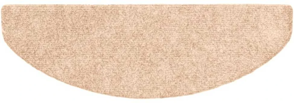 Lipnūs laiptų kilimėliai, 5vnt., rudos spalvos, 65x21x4cm