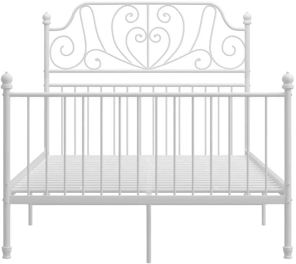 Lovos rėmas, baltos spalvos, 120x200cm, metalas