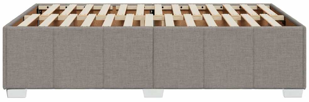 Lovos rėmas be čiužinio, taupe spalvos, 120x200cm, audinys