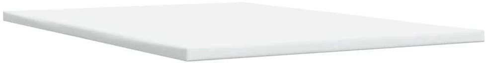 Lova su spyruoklėmis ir čiužiniu, kreminė, 160x200 cm, audinys