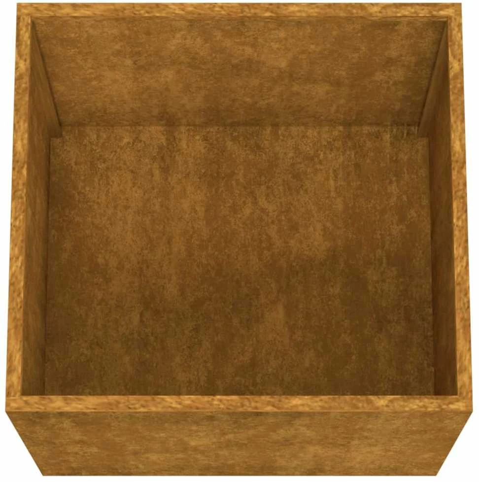 Loveliai, 2vnt., 32x30x29cm, Corten plienas