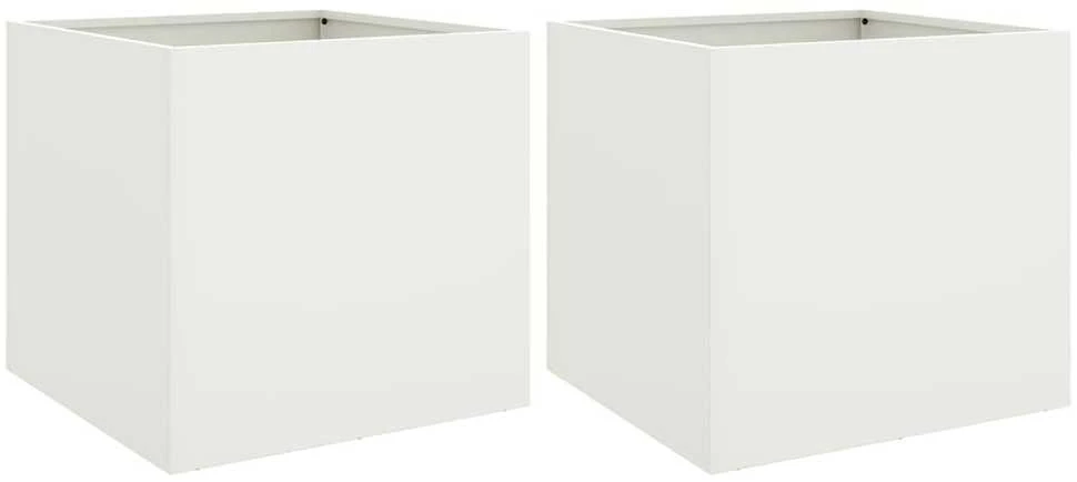 Loveliai, 2vnt., balti, 42x40x39cm, šaltai valcuotas plienas