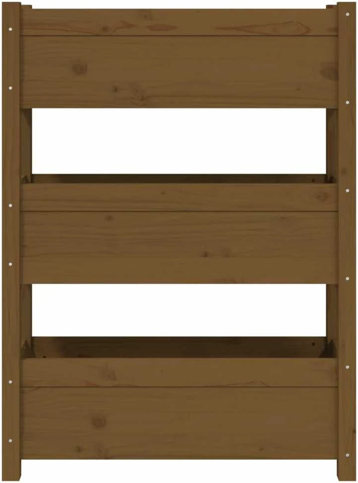 Lovelis, medaus rudas, 77x25x104,5cm, pušies medienos masyvas