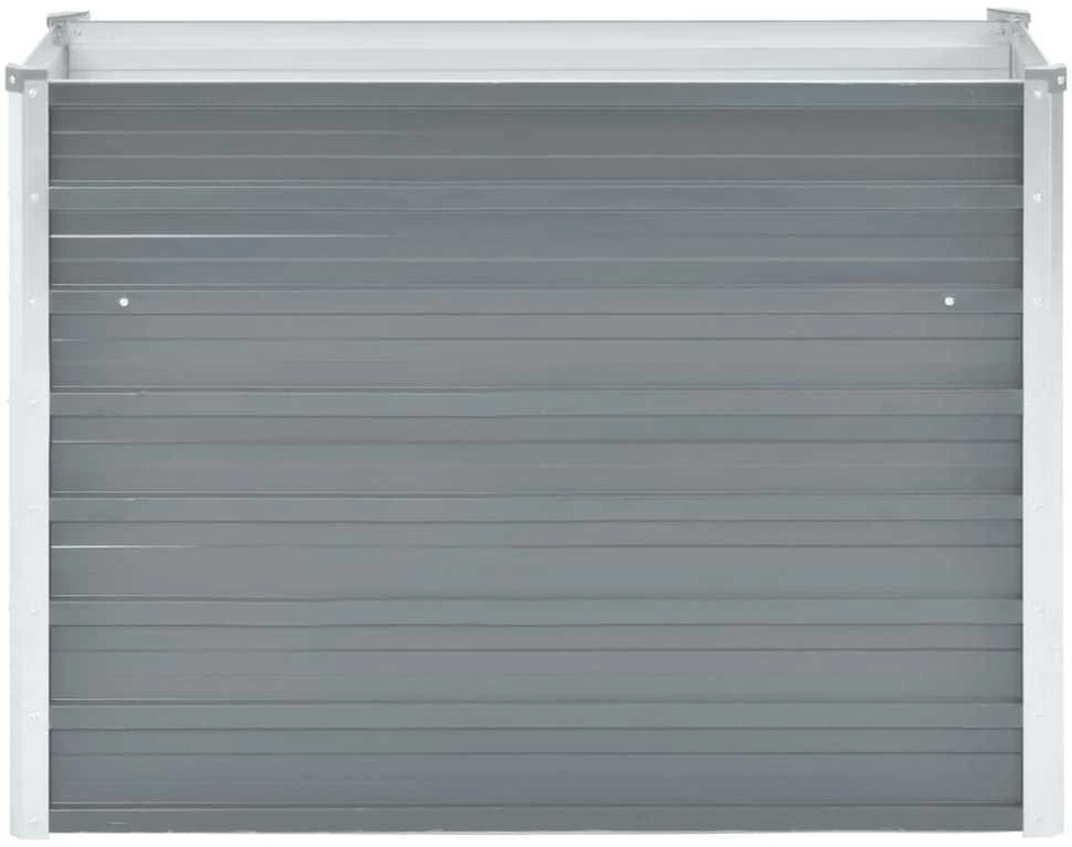 Lovelis, pilkas, galvanizuotas plienas, 100x40x77cm