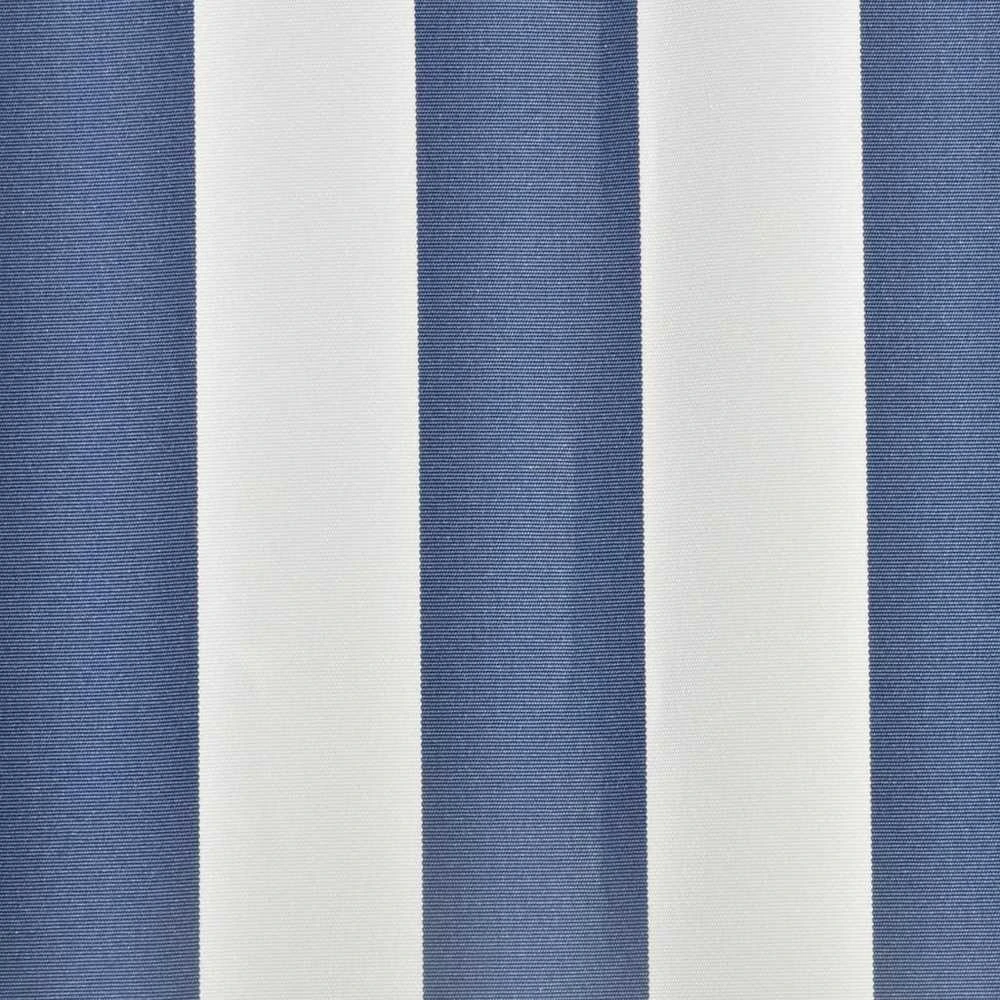 Markizės viršus, mėlyna ir balta, 6x3m (rėmas nepridedamas)