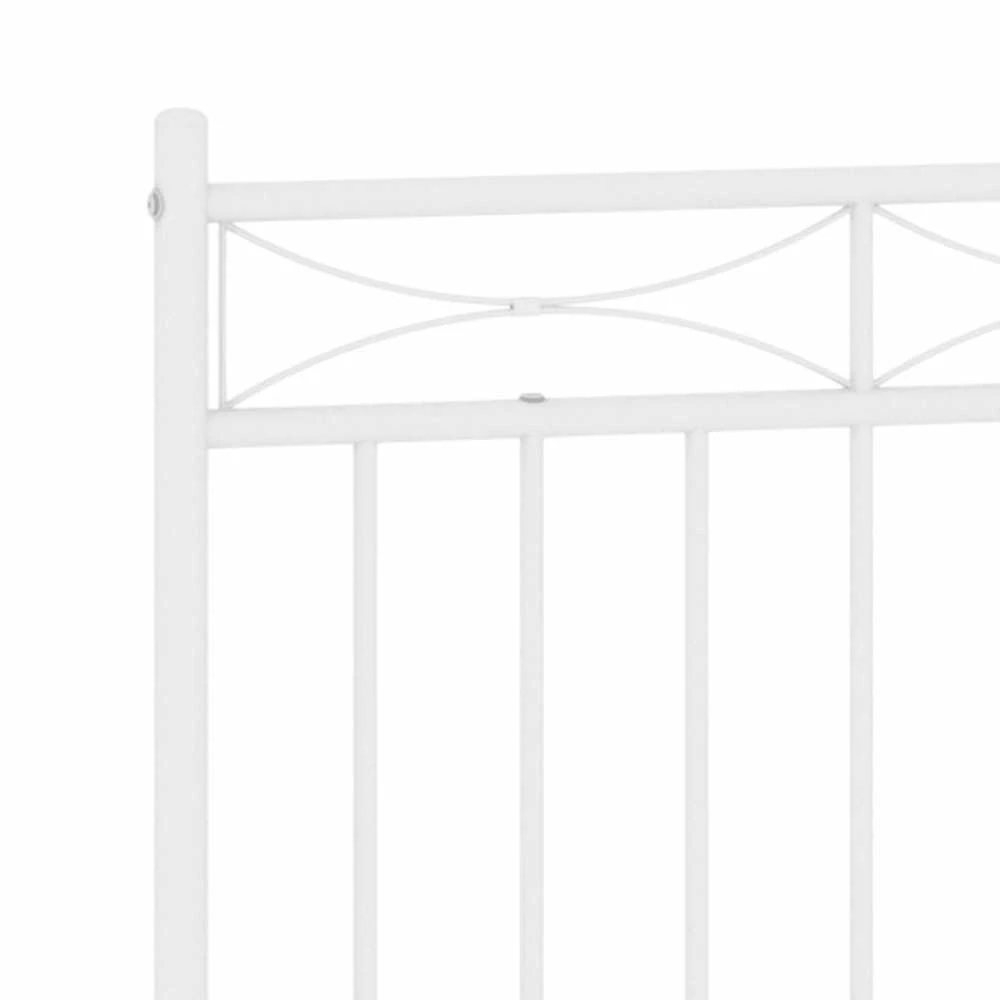 Metalinis galvūgalis, baltos spalvos, 135cm