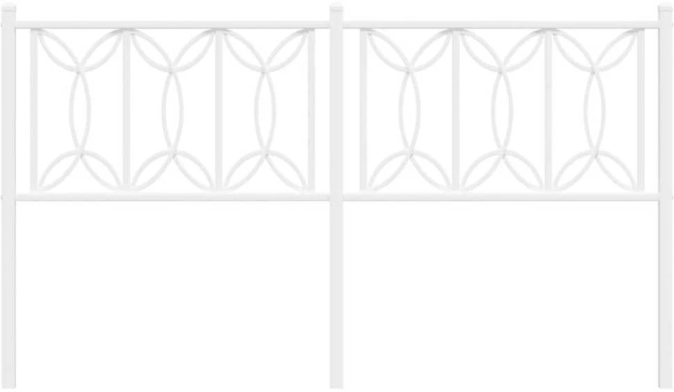 Metalinis pakaitinis galvūgalis, baltos spalvos, 150cm
