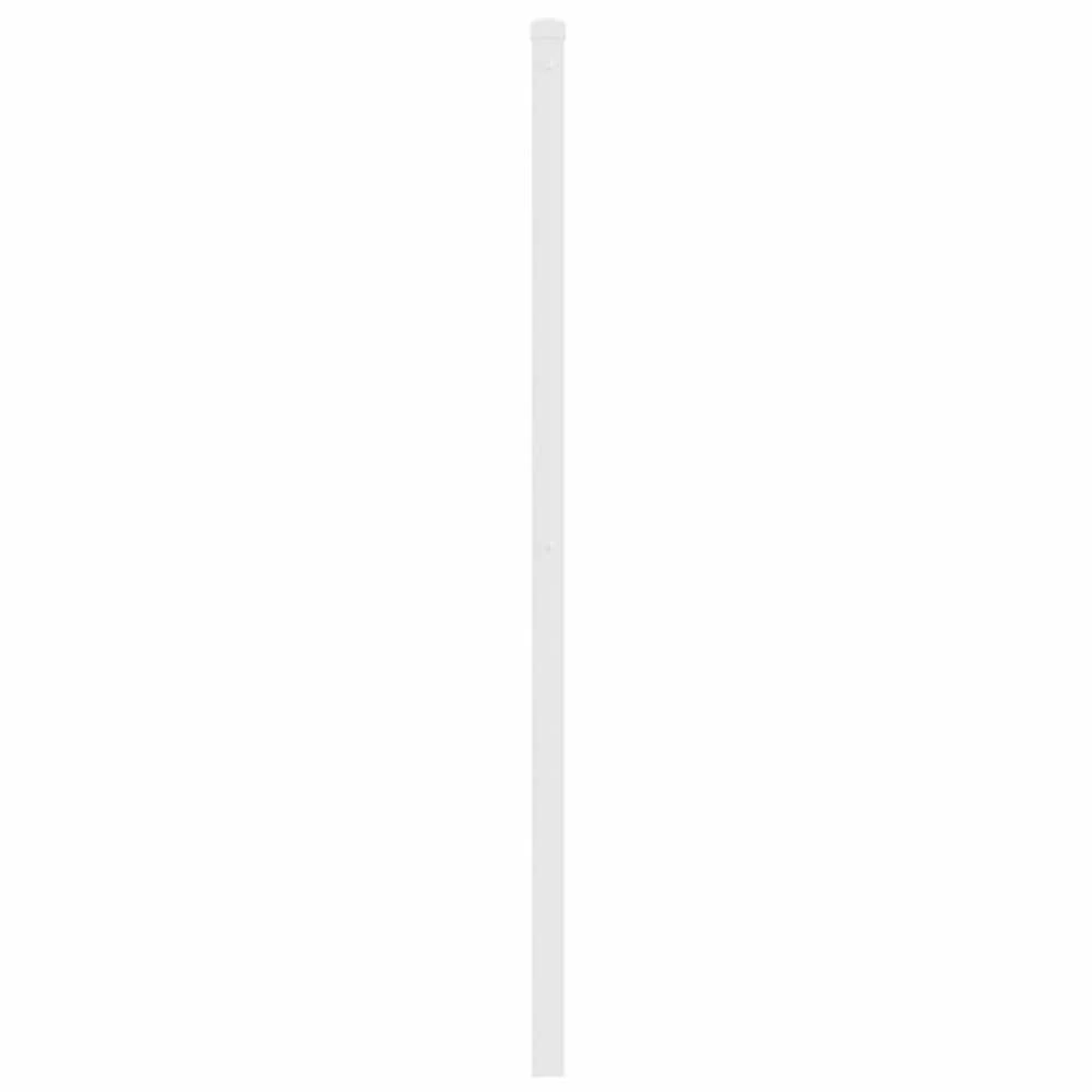 Metalinis galvūgalis, baltos spalvos, 160cm