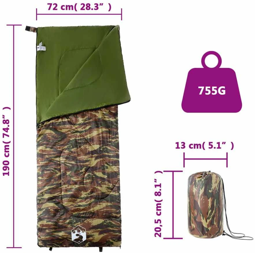 Miegmaišis suaugusiems stovyklavimui, 3 sezonams