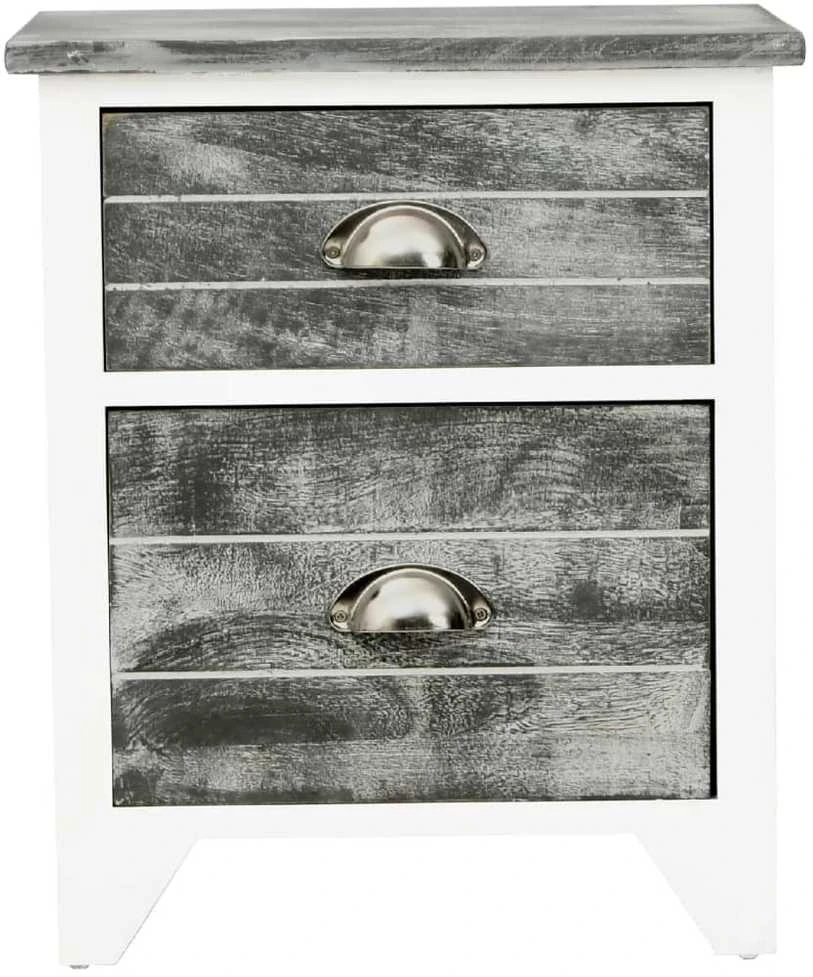 Naktinis stal., pilk. ir balt. sp., 38x28x45cm, paulov. med.