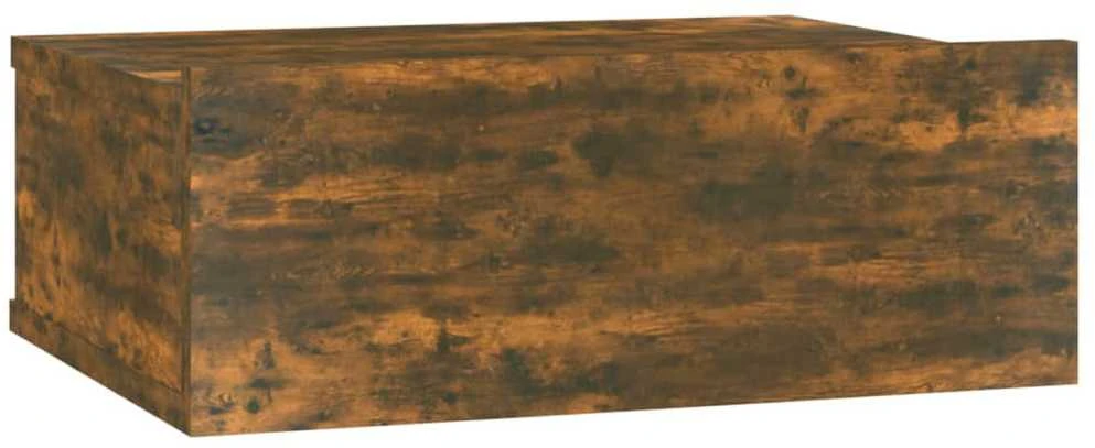 Pakabinamas naktinis staliukas, ąžuolo, 40x30x15cm, mediena