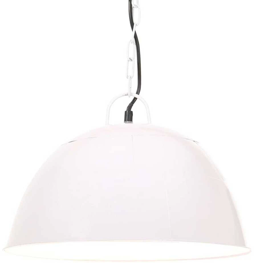 Pakabinamas šviestuvas, baltas, 41cm, 25W, apskritas, E27