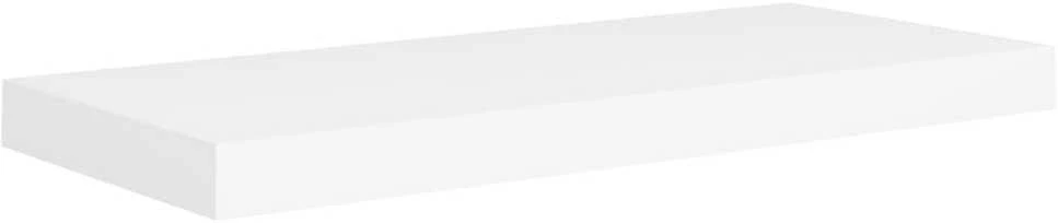 Pakabinamos lentynos, 4vnt., baltos, 60x23,5x3,8cm, MDF