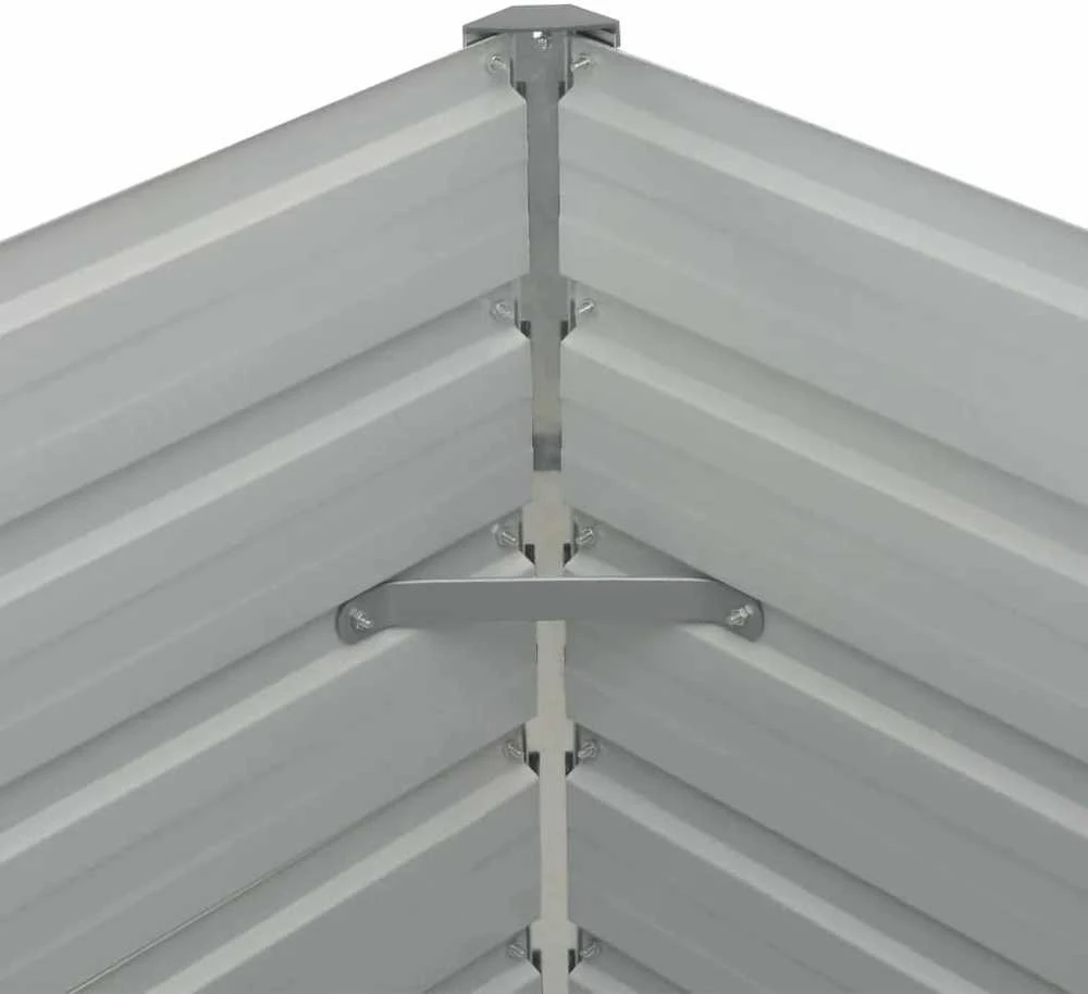 Pakeltas sodo lovelis, antr. sp., 160x80x77cm, galvan. plienas