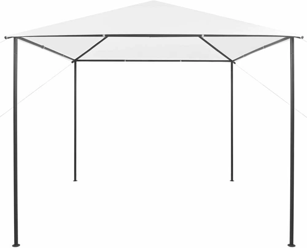 Pavėsinė, baltos spalvos, 3x3x2,9m, 180g/m²