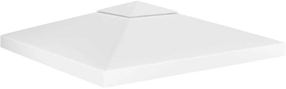 Pavėsinės uždangalas, 2 pakopų, baltas, 3x3m, 310 g/m²