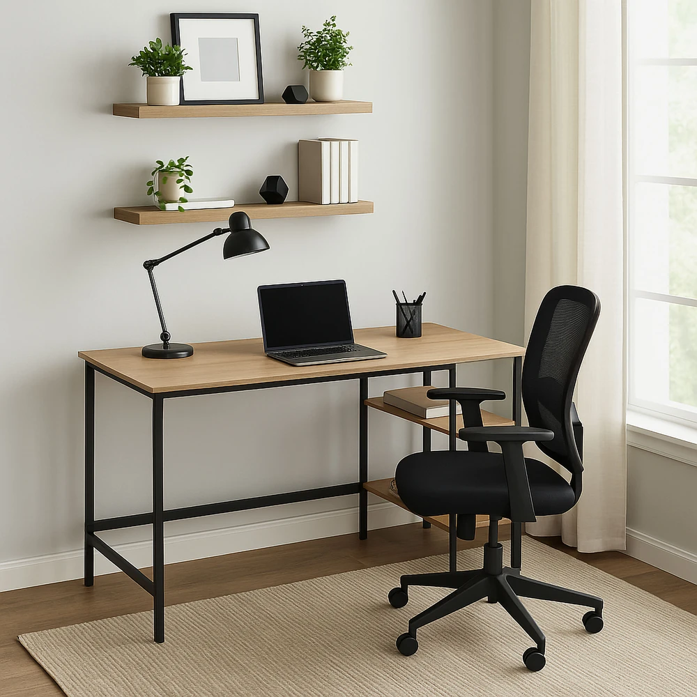 Bipohome FALUN MODERN OAK palėpės stalas