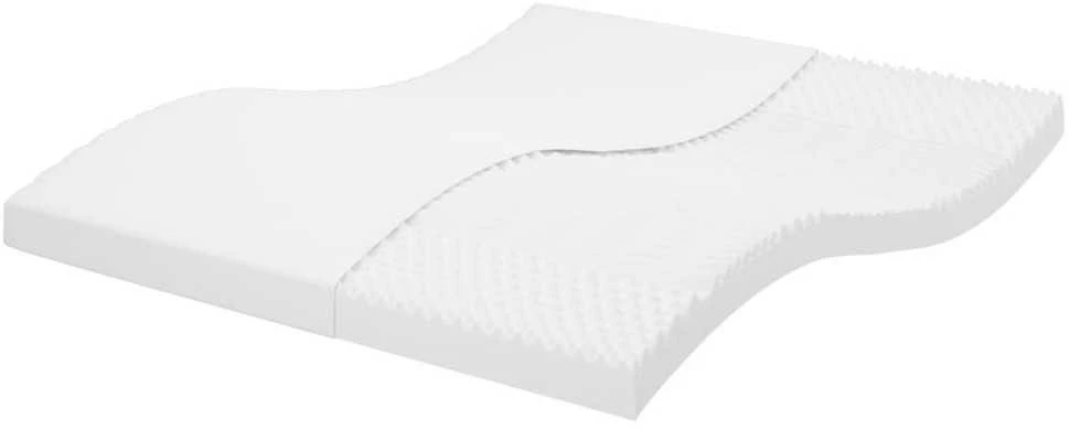 Poroloninis čiužinys, baltas, 200x210cm, 20ILD kietumo, 7 zonų