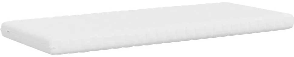 Poroloninis čiužinys, baltas, 90x210cm, 20ILD kietumo, 7 zonų