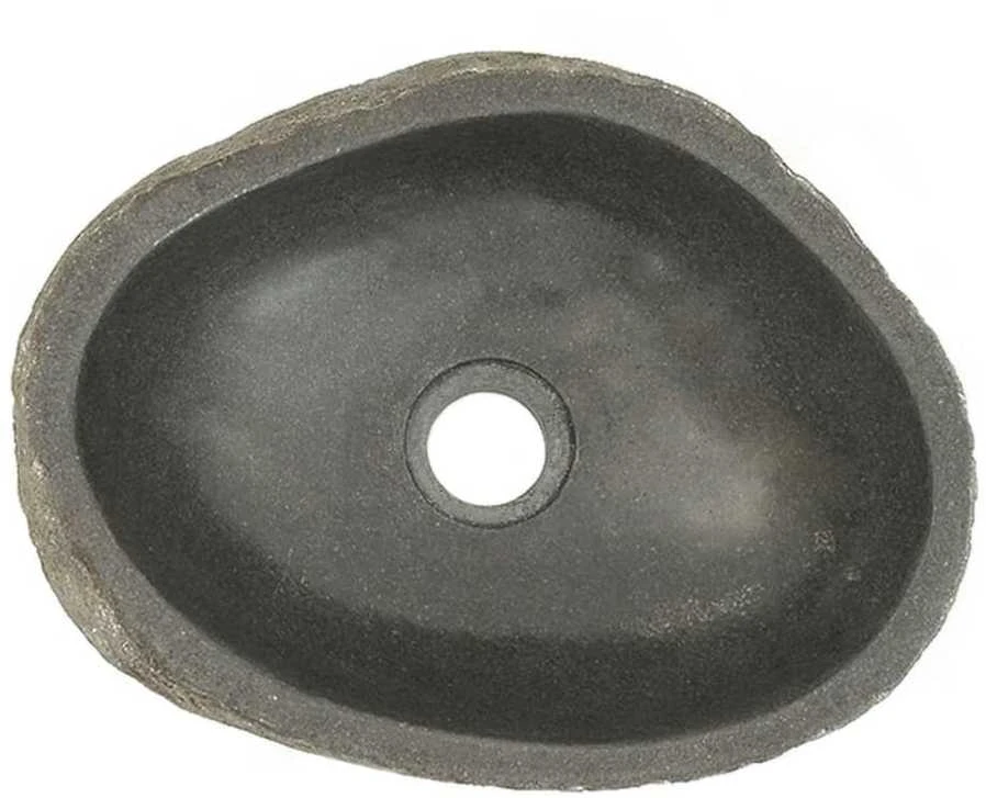 Praustuvas, (29-38)x(24-31)cm, upės akmuo, ovalo formos
