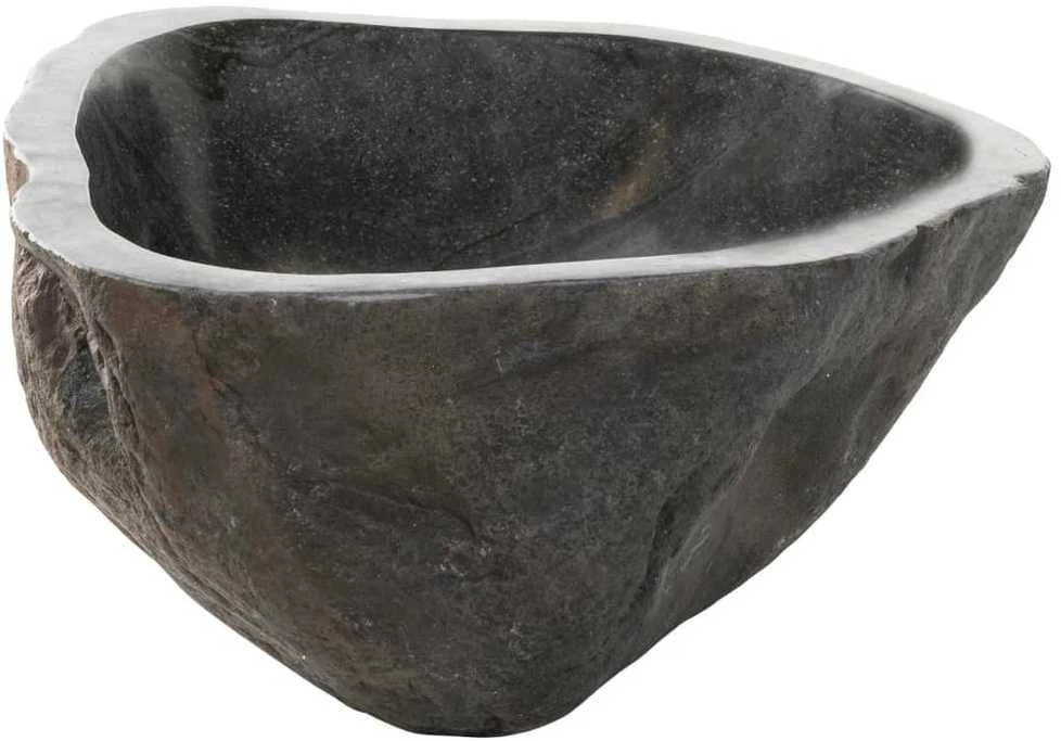 Praustuvas, (37-46)x(29-36)cm, upės akmuo, ovalo formos