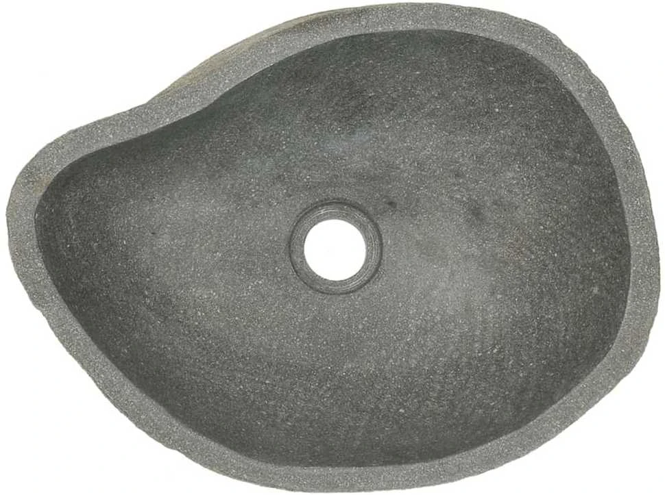 Praustuvas, (37-46)x(29-36)cm, upės akmuo, ovalo formos