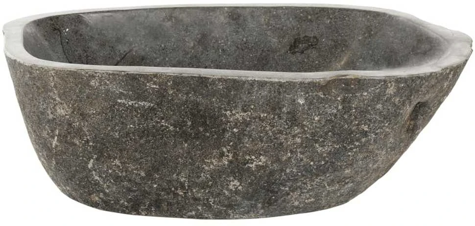 Praustuvas, (37-46)x(29-36)cm, upės akmuo, ovalo formos