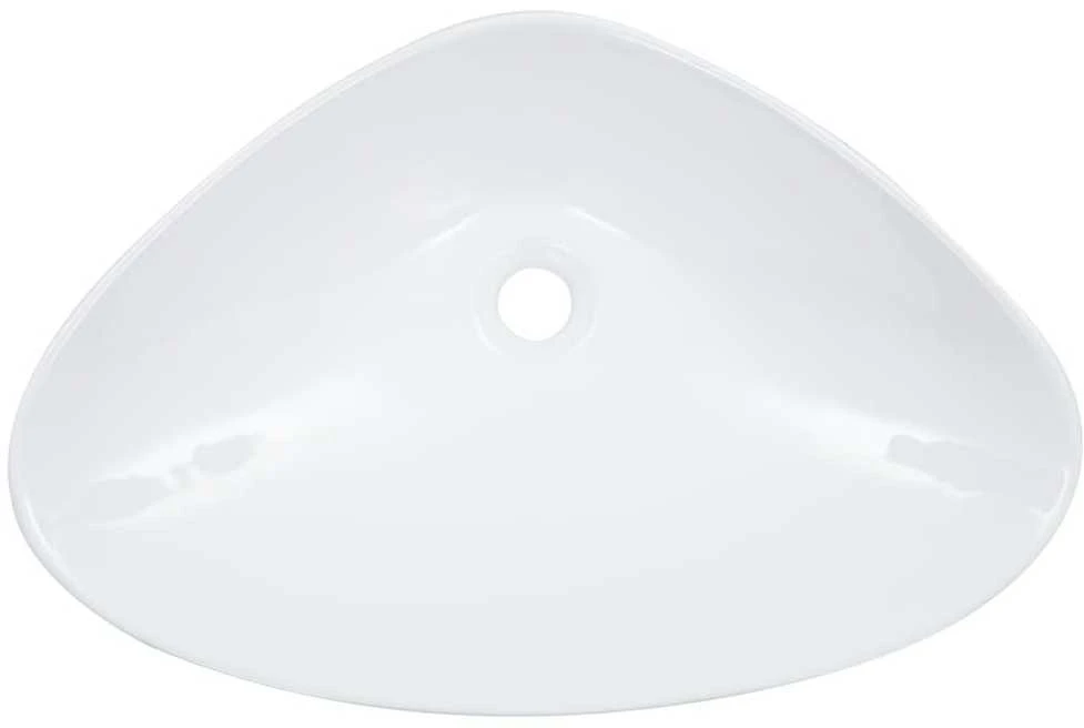 Praustuvas, baltos sp., 58,5x39x14 cm, keramika