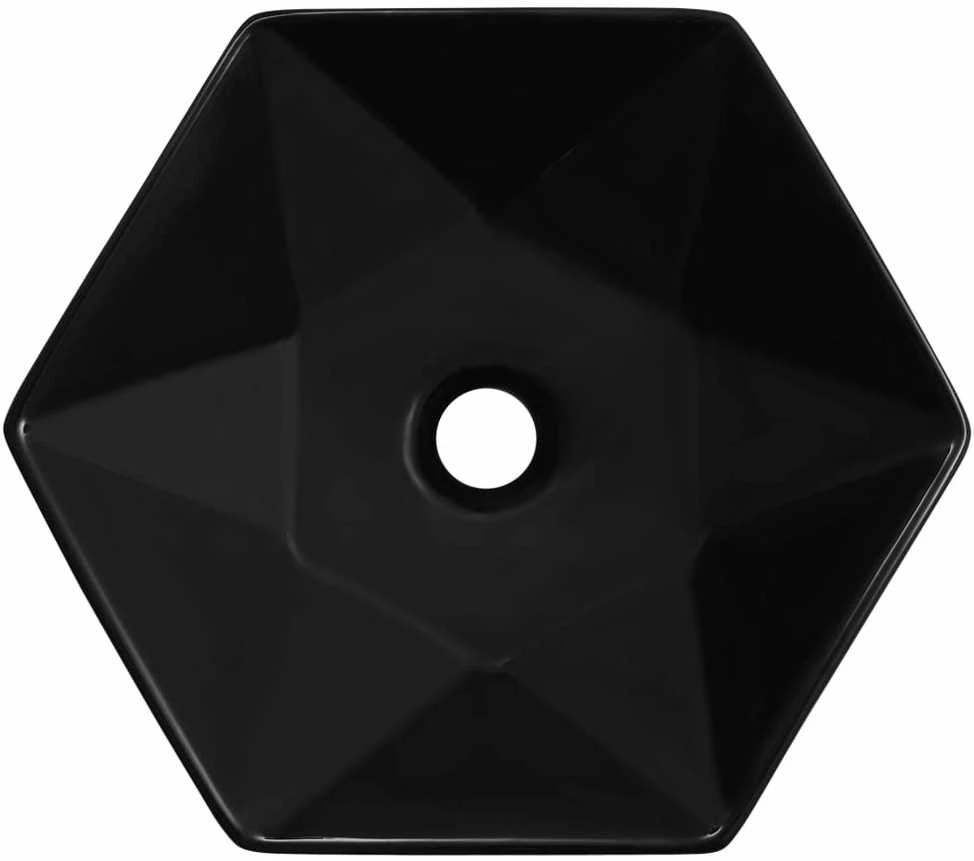 Praustuvas, juodos sp., 41x36,5x12cm, keramika