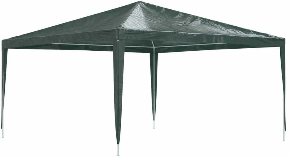 Profesionali proginė palapinė, žalios spalvos, 4x4m, 90g/m²
