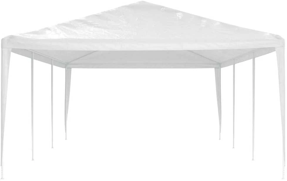 Proginė palapinė, baltos spalvos, 4x9m