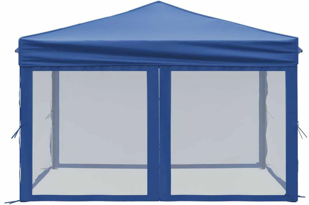 Proginė palapinė su šoninėmis sienomis, mėlyna, 3x3m