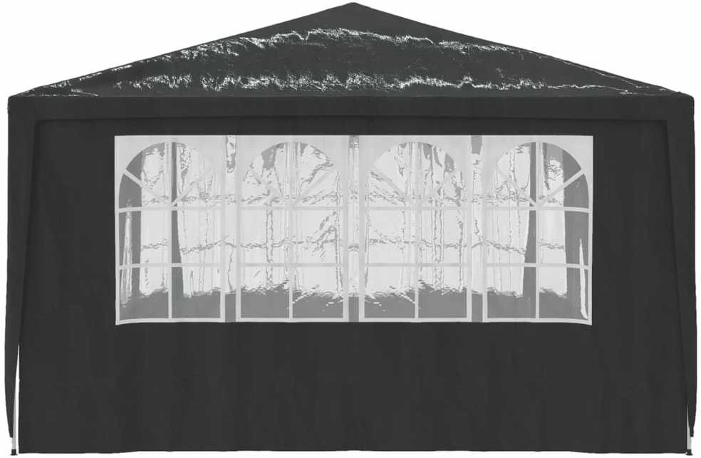 Proginė palapinė su šoninėmis sienomis, žalia, 4x4m, 90g/m²