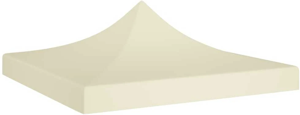 Proginės palapinės stogas, kreminės spalvos, 2x2m, 270 g/m²