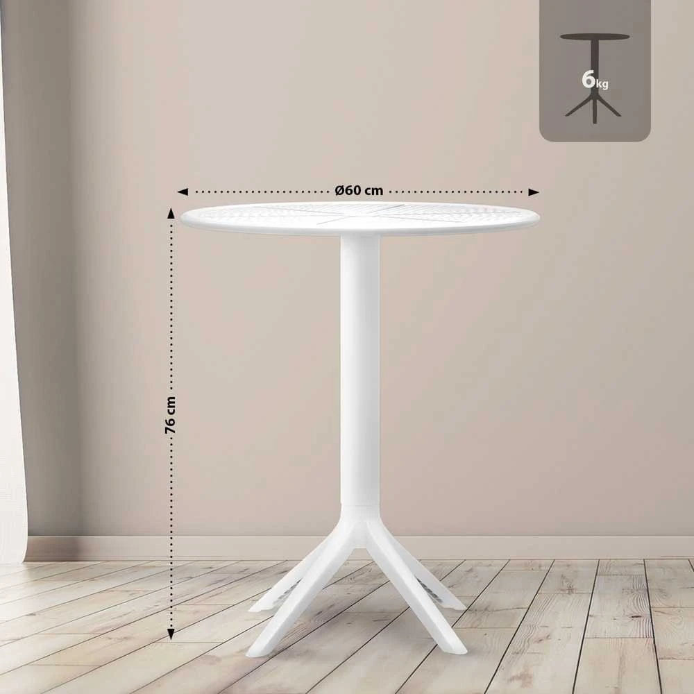 Mville Stalas Lacota apvalus 60 cm