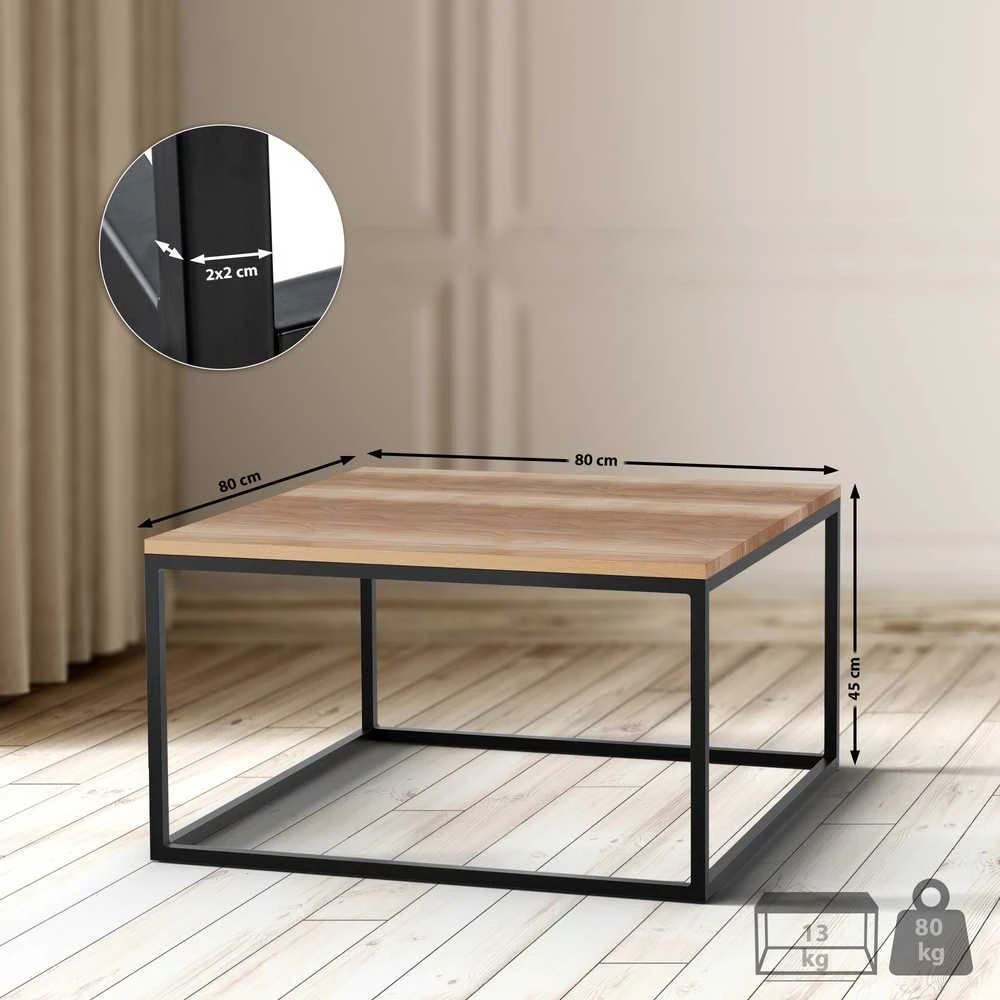 Mville Staliukas Manteo 80x80x45 cm